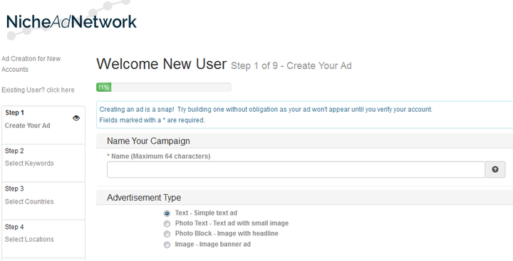 Create a niche ad for your online dating site